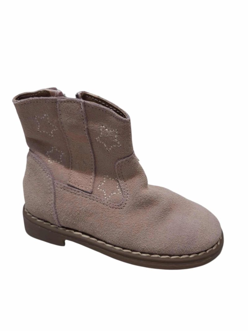 BOTAS GAMUZA ESTRELLAS BORDADAS CHEEKY T23 EN CAJA