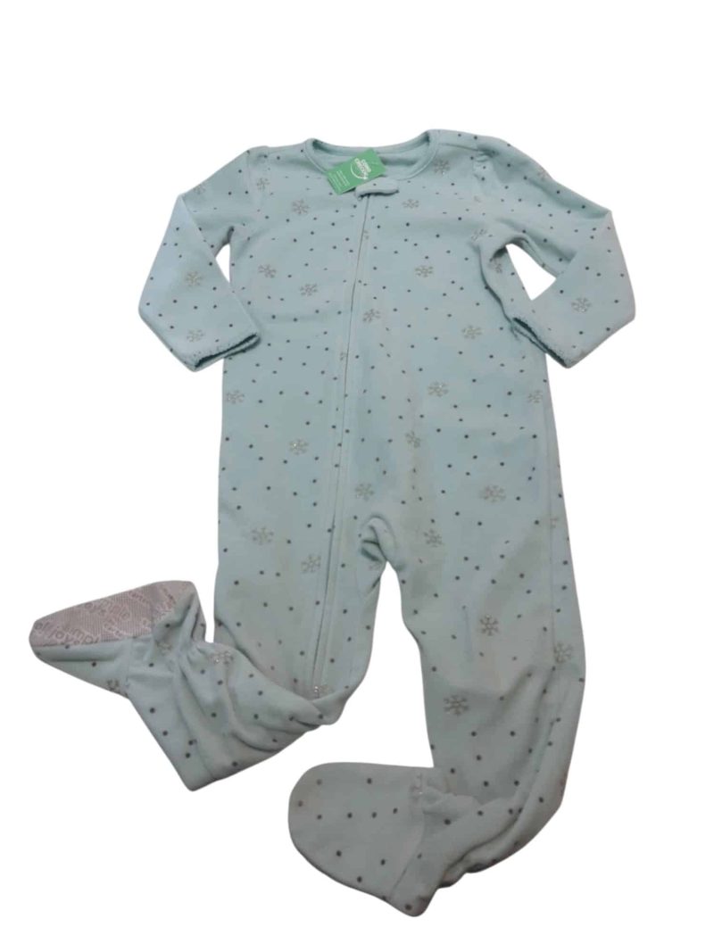 PIYAMA POLAR CELESTE NIEVE CARTERS T3