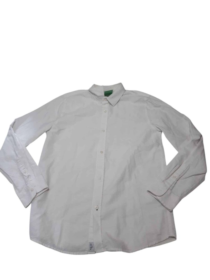 CAMISA BLANCA LISA ZARA T13/14