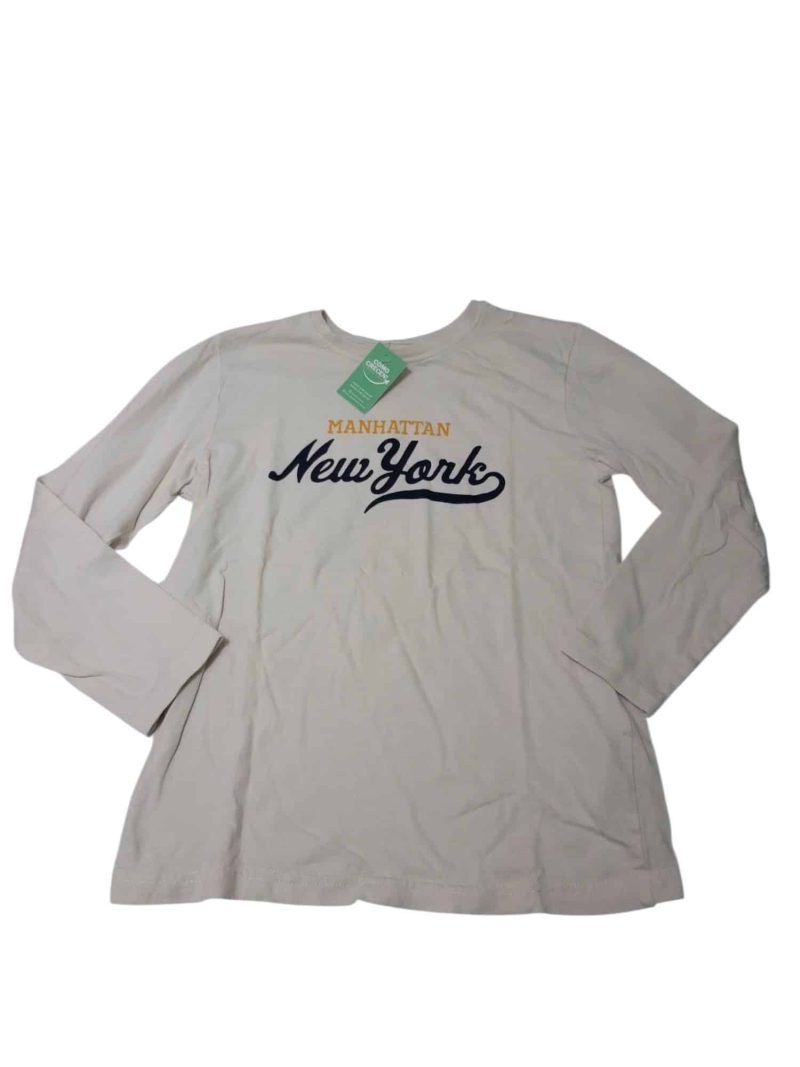 REMERA CREMITA NEW YORK PRIMARK T8/9