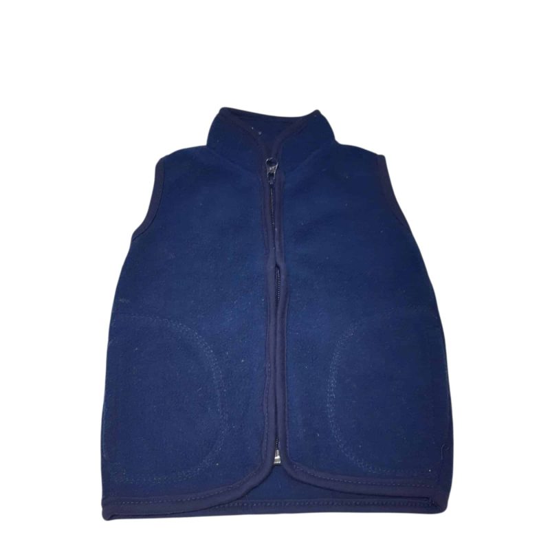 CHALECO POLAR AZUL ETIQ CORT T0/3M AP