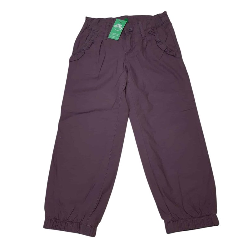 PANTALON VIOLETA PUÑOS BENETTON T3/4