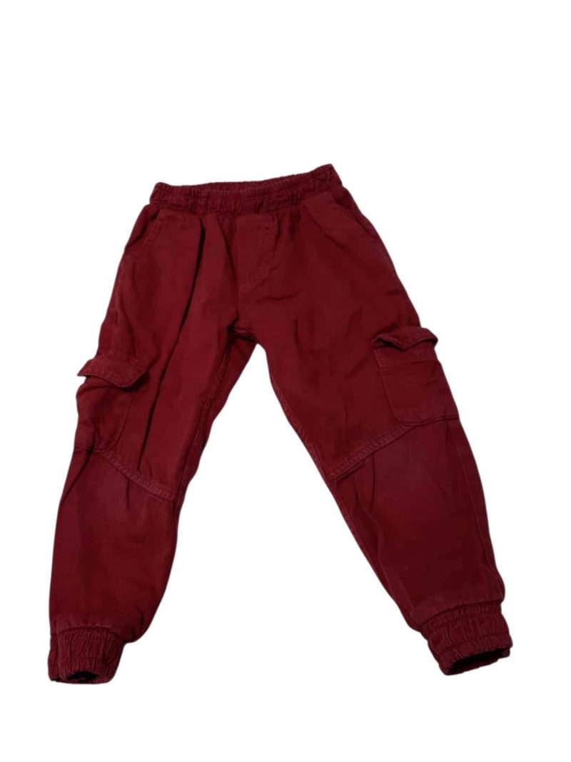 PANTALON CARGO ROJO PILLERIAS T2AP GT