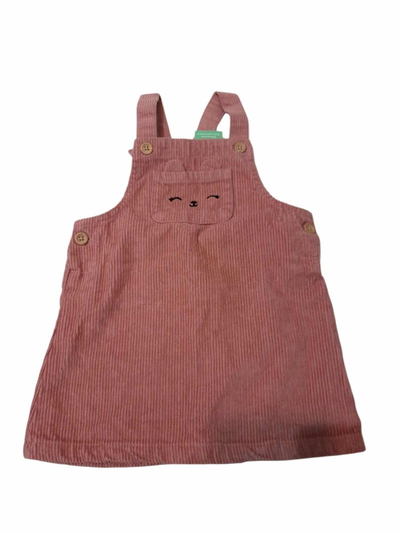 JUMPER DE PANA ROSA CARITA BOLSILLO H&M T6/9M