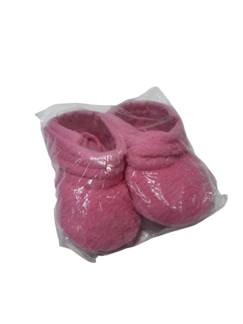 PANTUFLAS FUCSIA VELCRO NO CAMINANTE BB