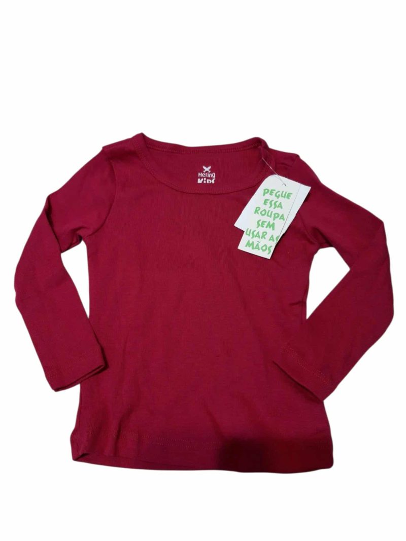 REMERA ALG FUCSIA HERING KIDS T2 NUEVA
