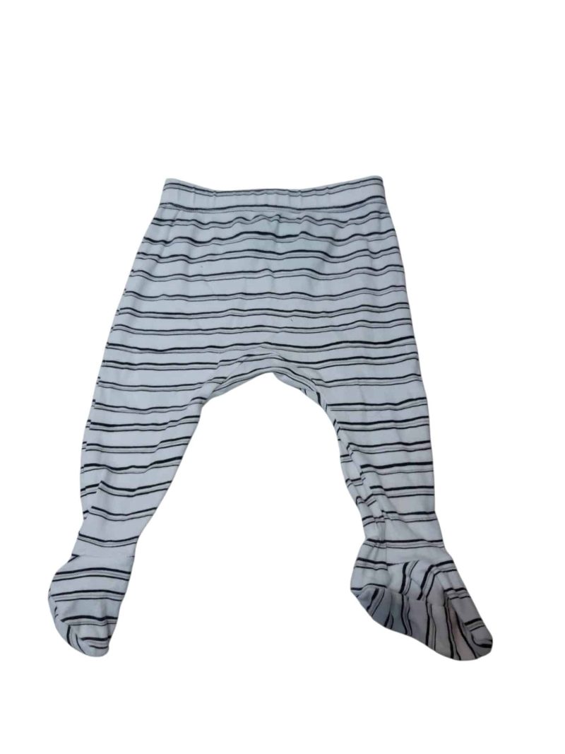 PELELE ALG RAYADO BCO NEGRO GRIS HONES T0/3M