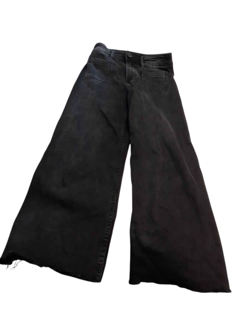 JEAN ANCHO NEGRO BOLSILLOS DELANTE T14 AP