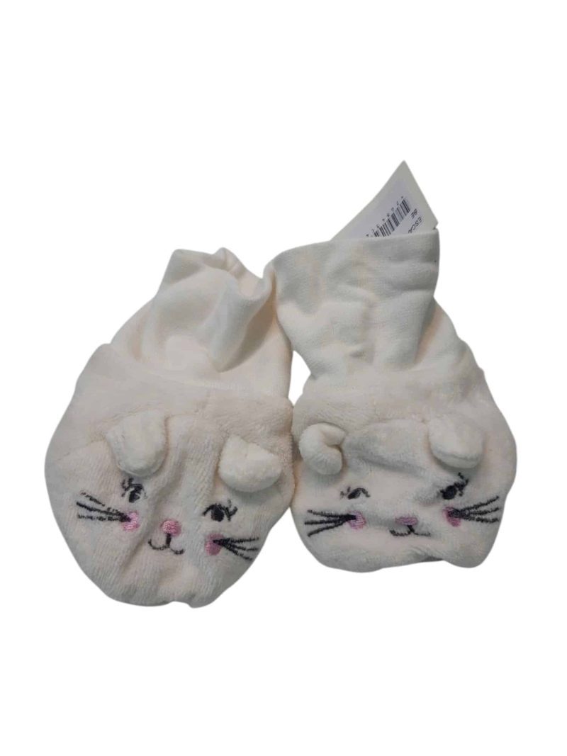 ESCARPINES PLUSH BLANCO OREJITAS BEBE