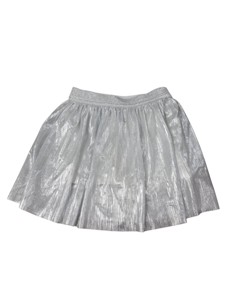 POLLERA PLATEADA ELASTICO POIM T3