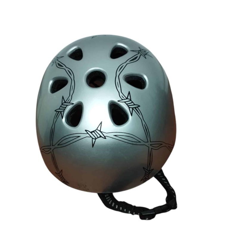 CASCO GRIS NEGRO ALHAMBRE DE PUA RASP - Imagen 2