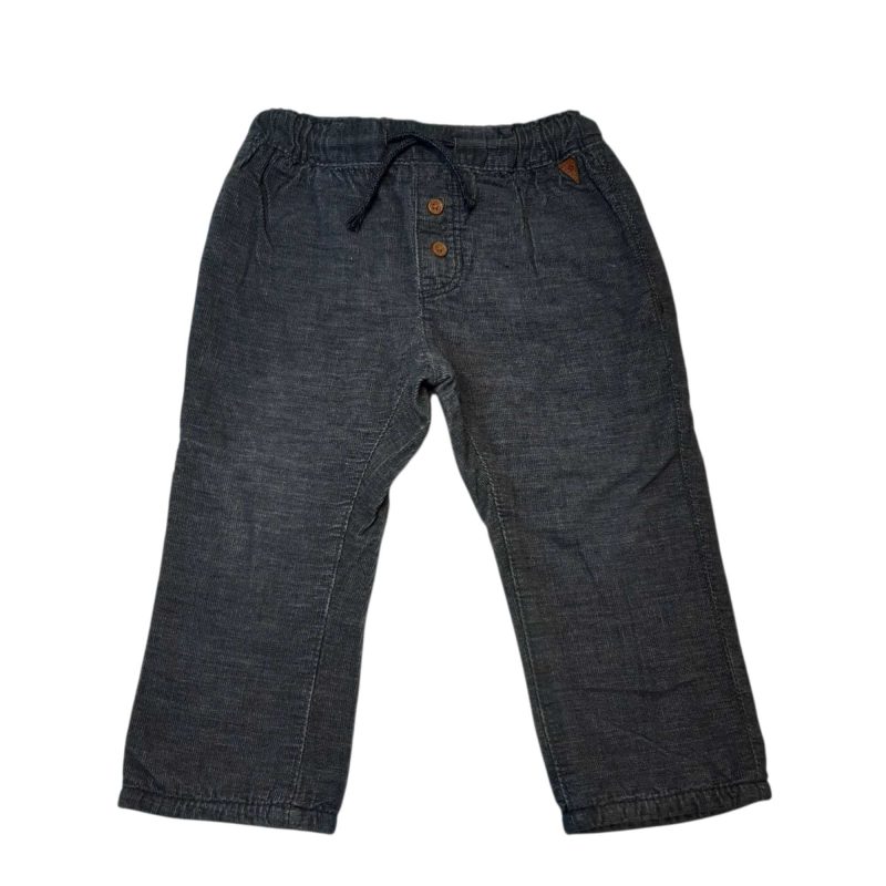 PANTALON PANA GRIS FORRADO H&M T12/18M
