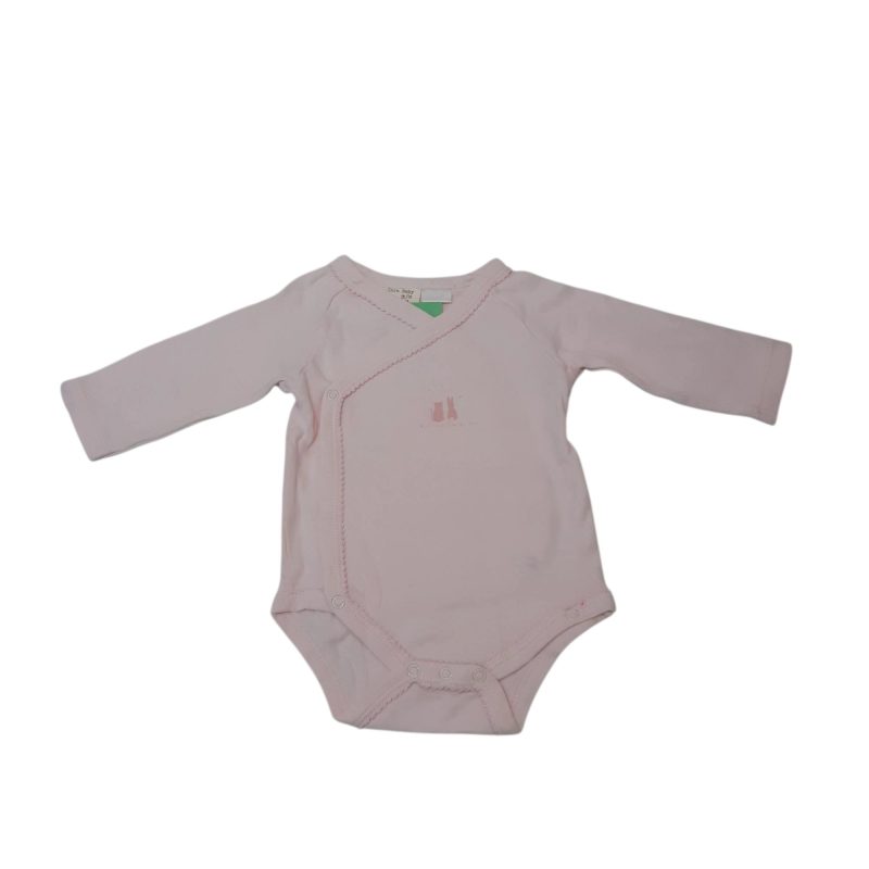 BODY CRUZADO ALG ROSADO ZARA T3/6M