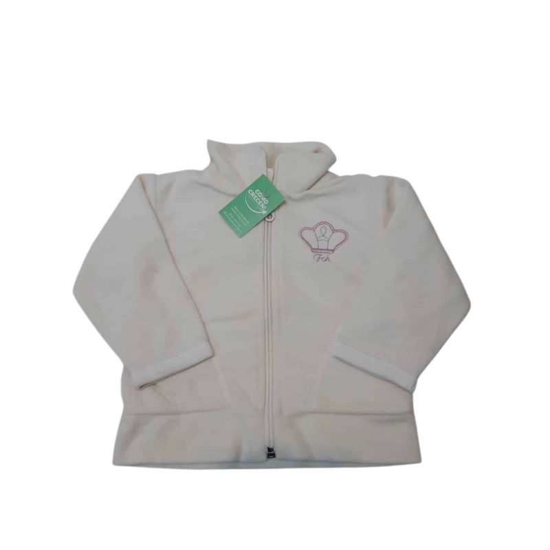 CAMPERA POLAR BLANCA FCH FACHERITOS T1 BEBE AP 6M