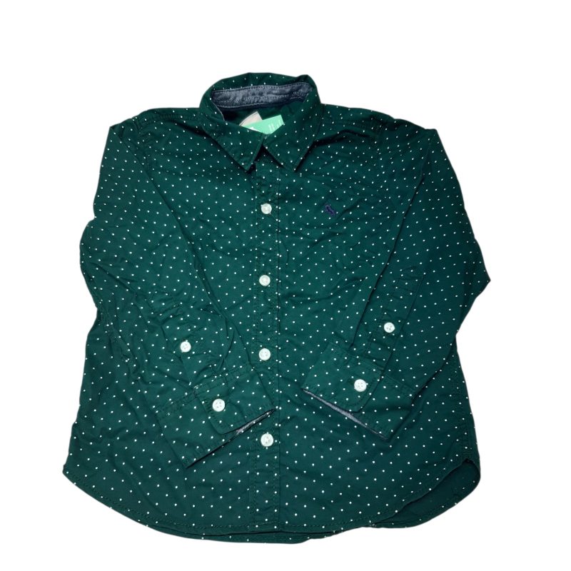 CAMISA VERDE OSCURO PUNTOS BCOS LOGG T4/5