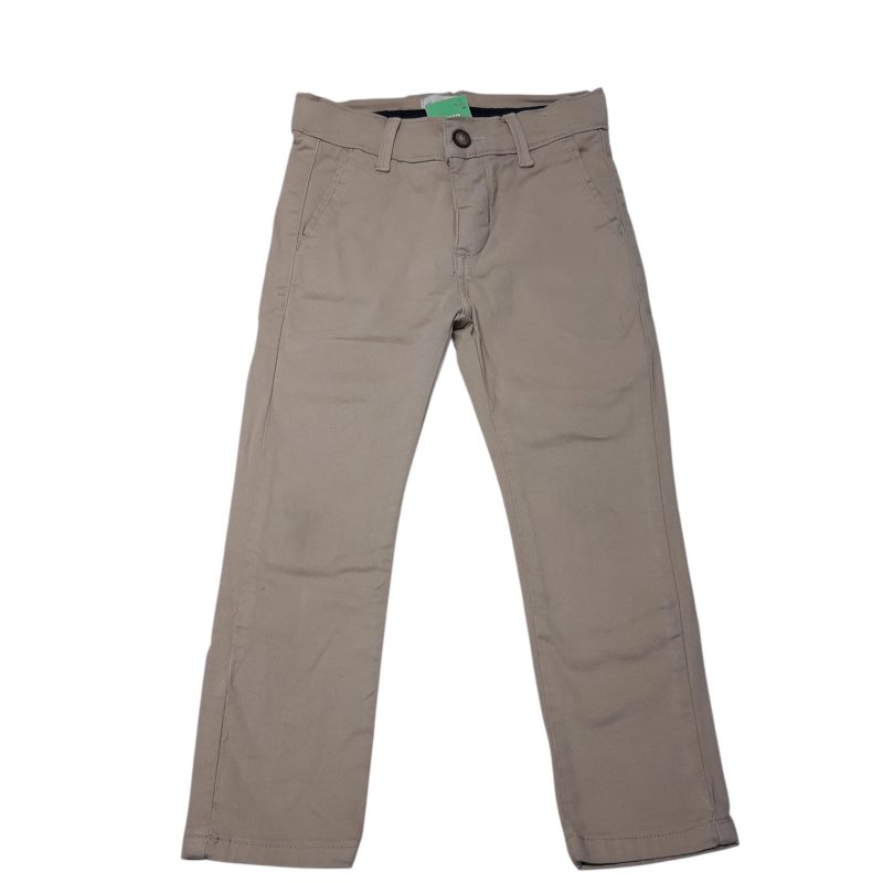 PANTALON GABARDINA BEIGE POIM T3