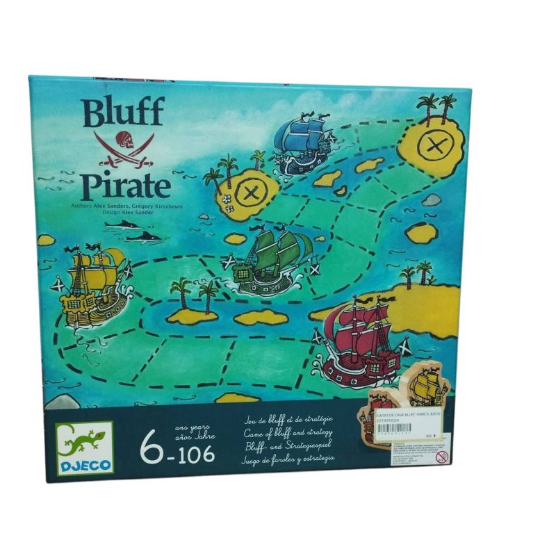 JUEGO DE CAJA BLUFF PIRATE JUEGO DE ESTRATEGIA
