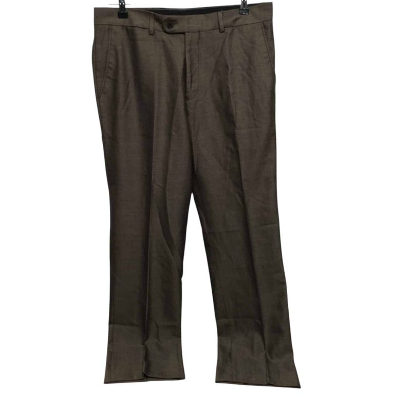 CONJ SACO Y PANTALON DE VESTIR ZARA T50 MARRON - Imagen 2