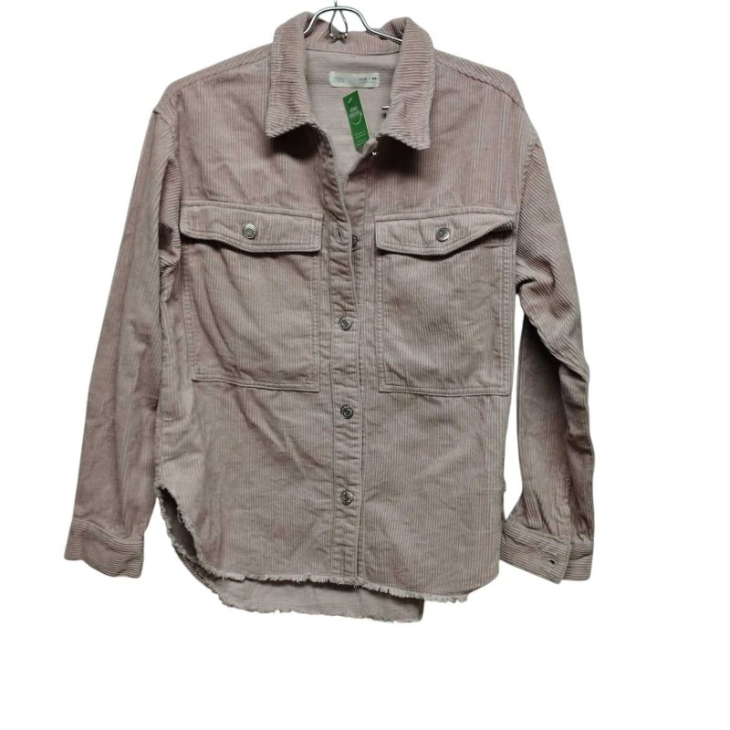SOBRECAMISA PANA GRUESA ROSADA ZARA T 13-14