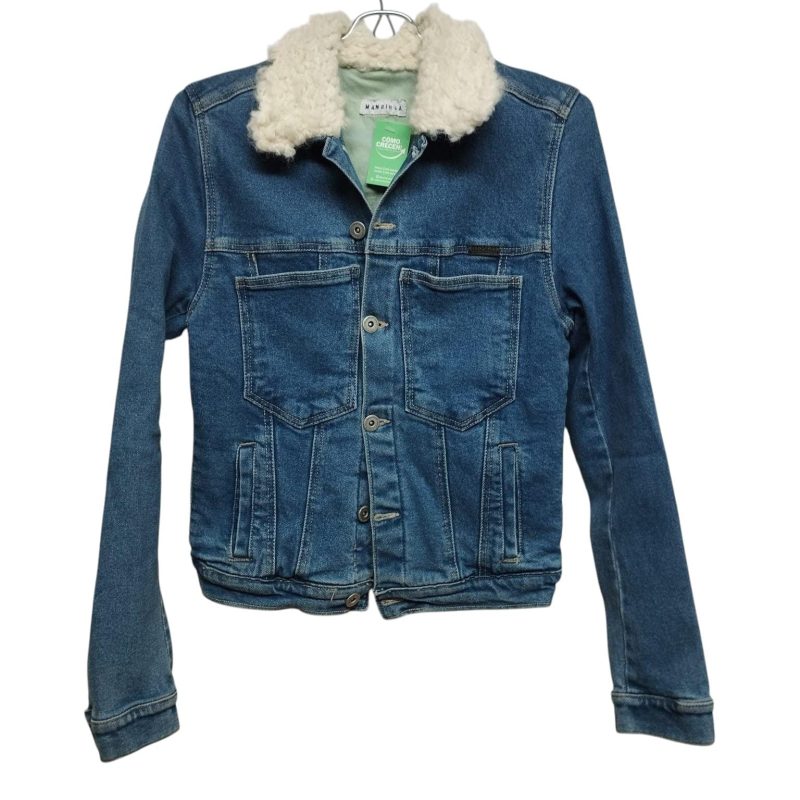 CAMPERA JEAN FORRADA CUELLO CORDERITO MANDINGA T S