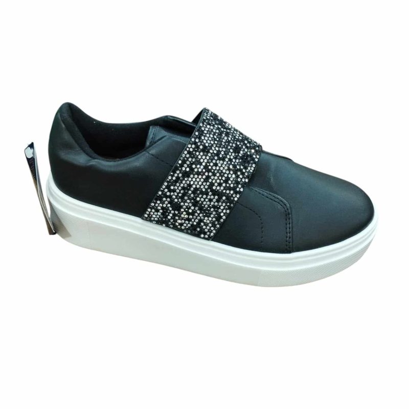 ZAPATO NEGRO TIPO PANCHA BRILLITOS VIZZANO T35 BRASIL 37 EU AVERIA