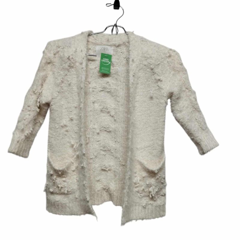 SACO PELUDITO BLANCO LANA TIPO ENG ZARA T6/7