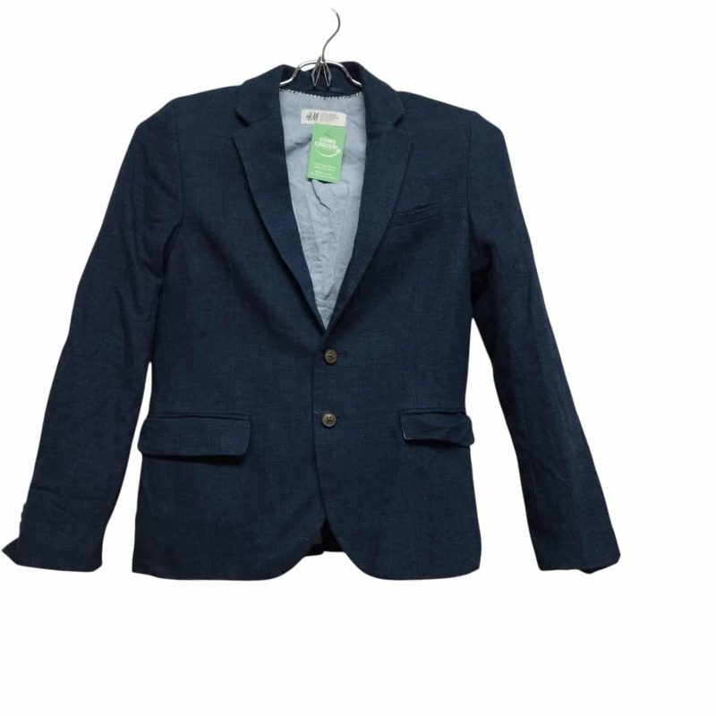 SACO VESTIR TRAJE AZUL H&M T9/10