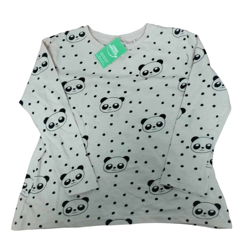 REMERA ROSADA LUNARES OSOS NEGROS ZARA T4/5
