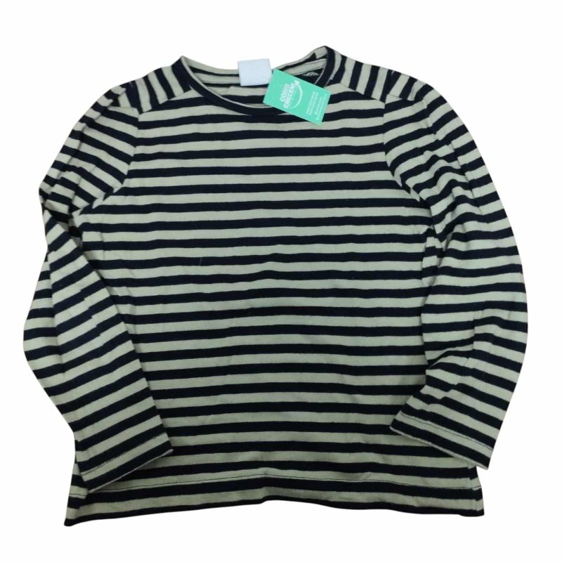 REMERA RAY BEIGE NEGRO PINZAS ZARA T7 GT