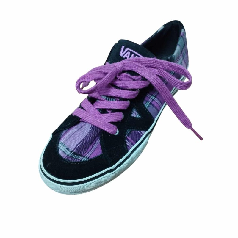 CHAMPIONES CUADRILLE VIOLETA NEGRO BCO VANS T 38 NUEVOS