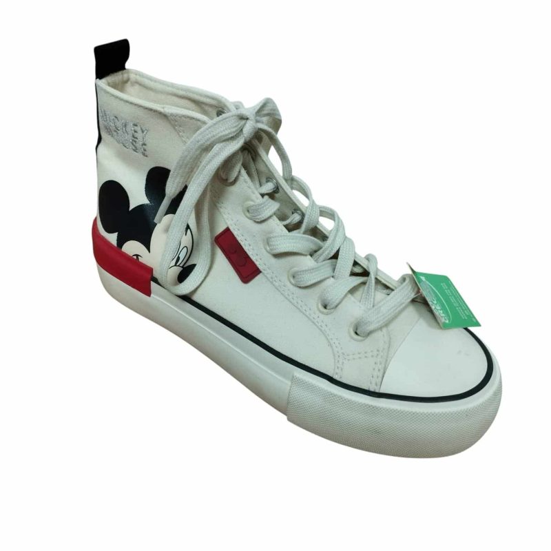 CHAMPIONES BOTITA CREMITA ROJO MICKEY LEFTIES T 36 MCH GOMA