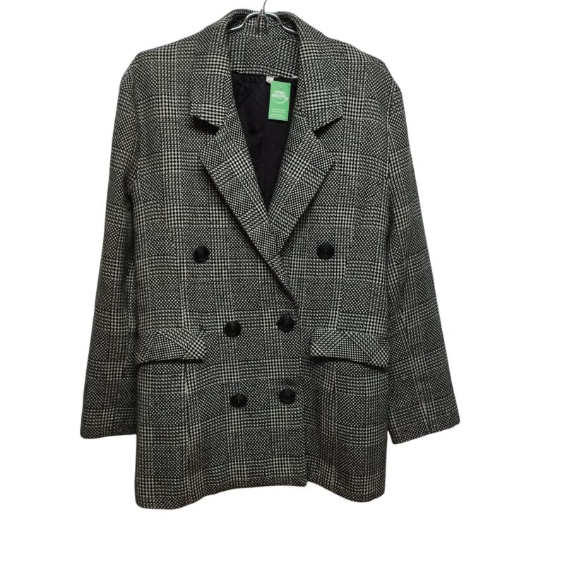 TAPADO PAÑO CUADRILLE BCO NEGRO T M