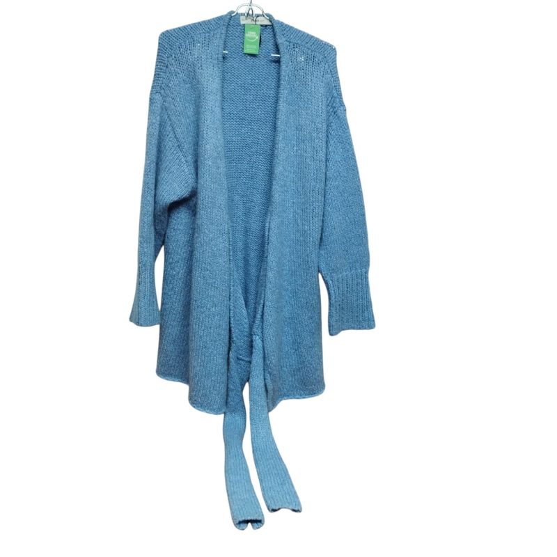 SACON LANA CELESTE CRUZADO ZARA TM - Imagen 2