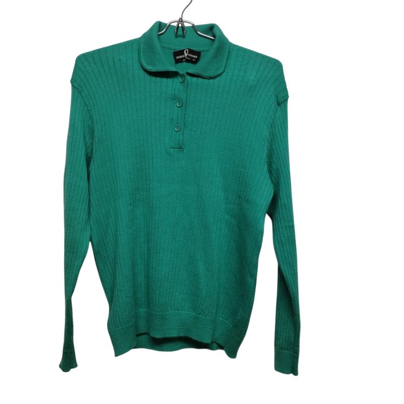 BUZO LANA VERDE A RAYAS C CUELLO BOTONES HORSE GUARD T 4 -M AP FR