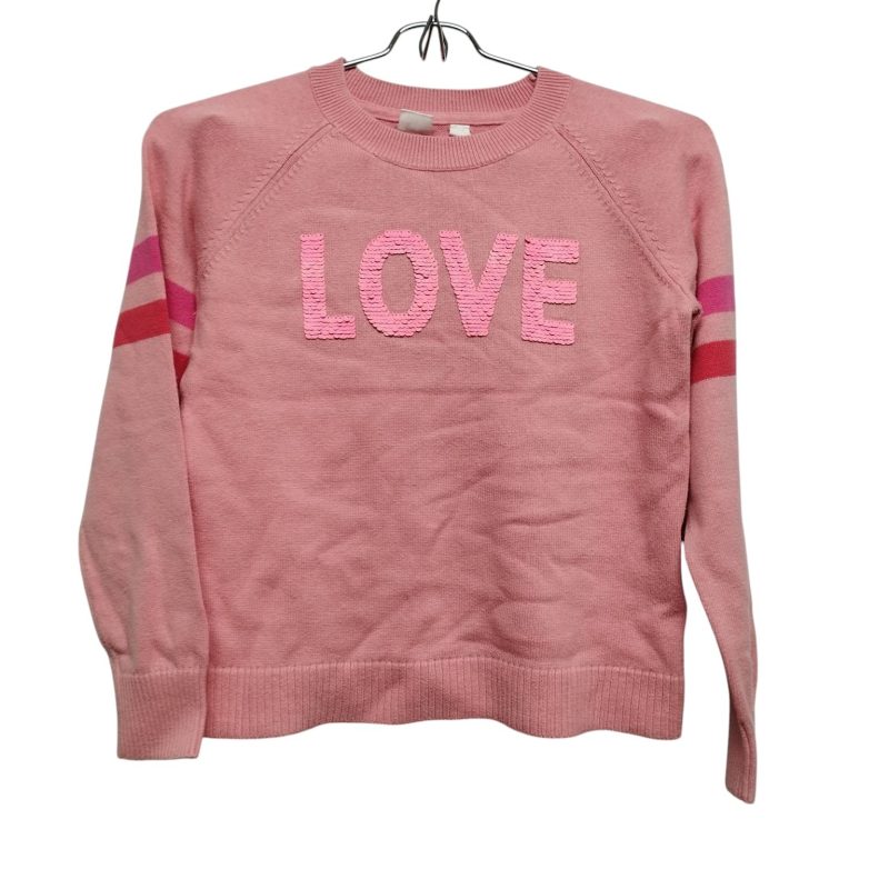 BUZO HILO ROSADO LOVE LENTEJUELAS GAP TL/12