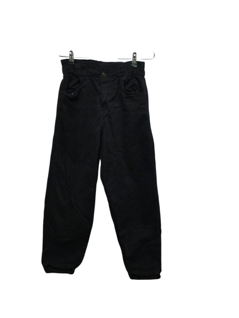 JEAN MOM NEGRO ELASTIZADO BLUESTEELE T38