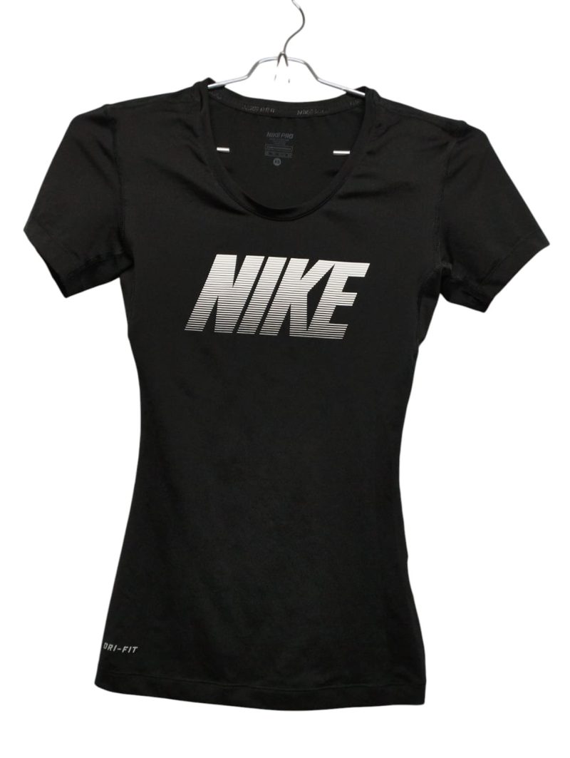REMERA DEPORTIVA NEGRA NIKE EN BCO T XS