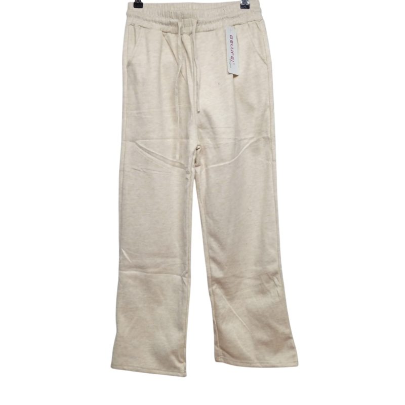 PANTALON DEPORTIVO DAMA TIPO PALAZZO CON FELPA TL/XL