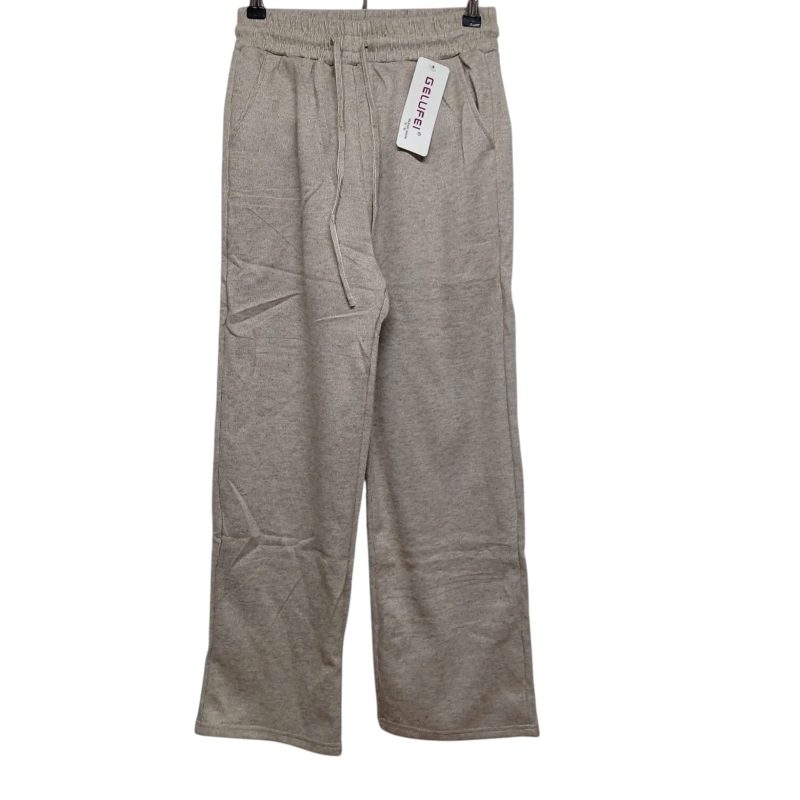 PANTALON DEPORTIVO DAMA TIPO PALAZZO CON FELPA TL/XL - Imagen 3