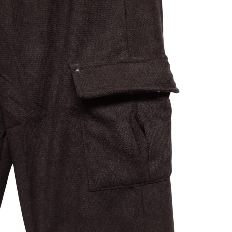 PANTALON DEPORTIVO CARGO CON PELUCHE POR DENTRO TS/M - Imagen 2