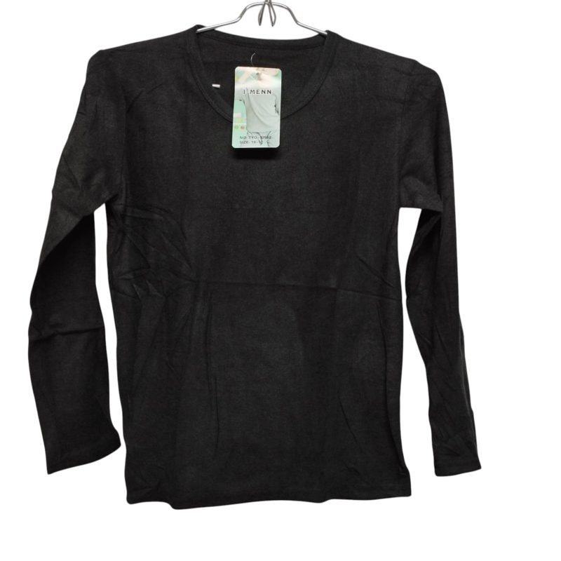 REMERA TERMICA NIÑO NEGRA/GRIS/CELESTE T10/11 - Imagen 4