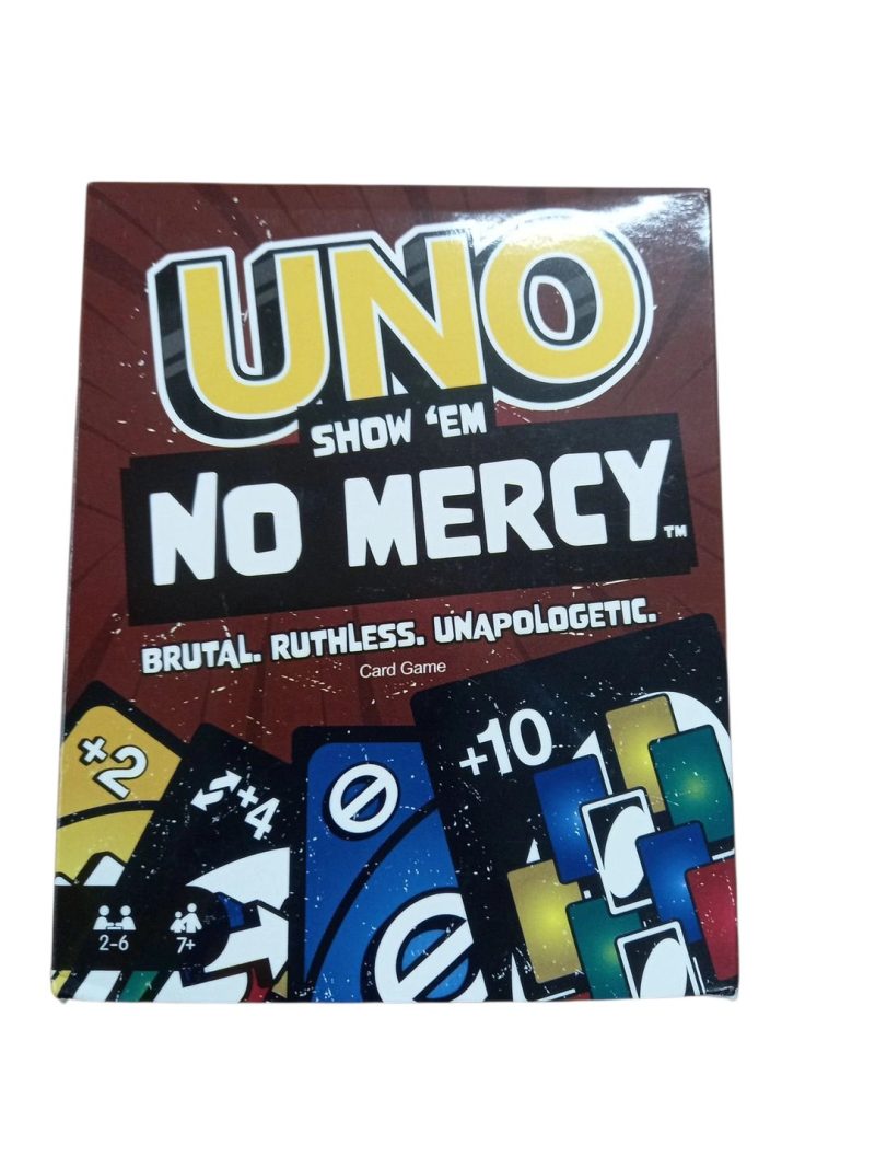 JUEGO DE CARTAS UNO NO MERCY