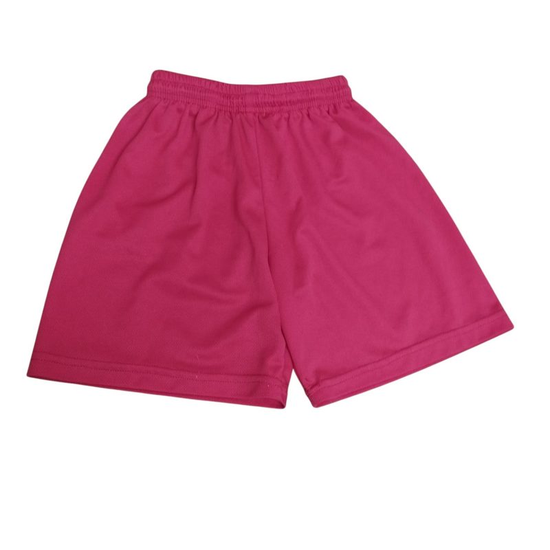 SHORT DEPORTIVO ROJO PIOLAS BLANCAS YORUBA T14