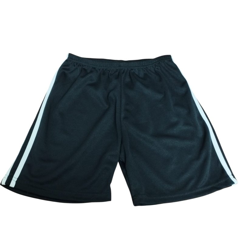 SHORT DEPORTIVO NEGRO RAY BLANCAS 150/T12 AP