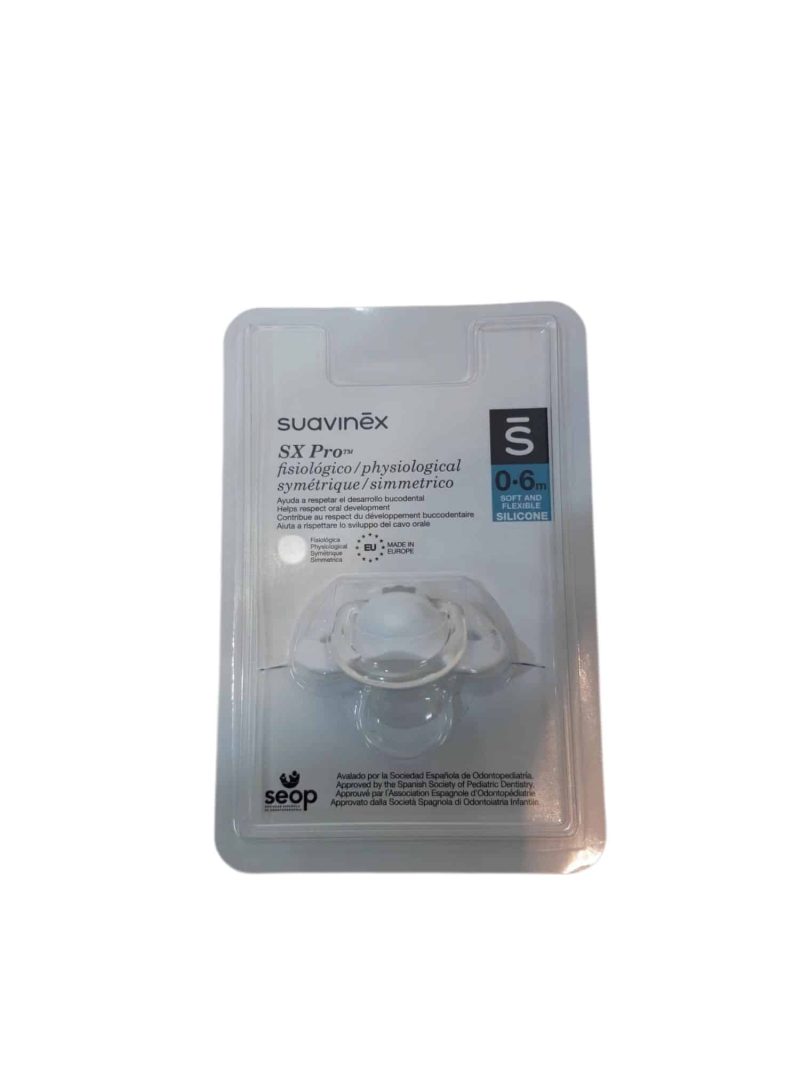 CHUPETE DE SILICONA T0/6M SUAVINEX SX PRO