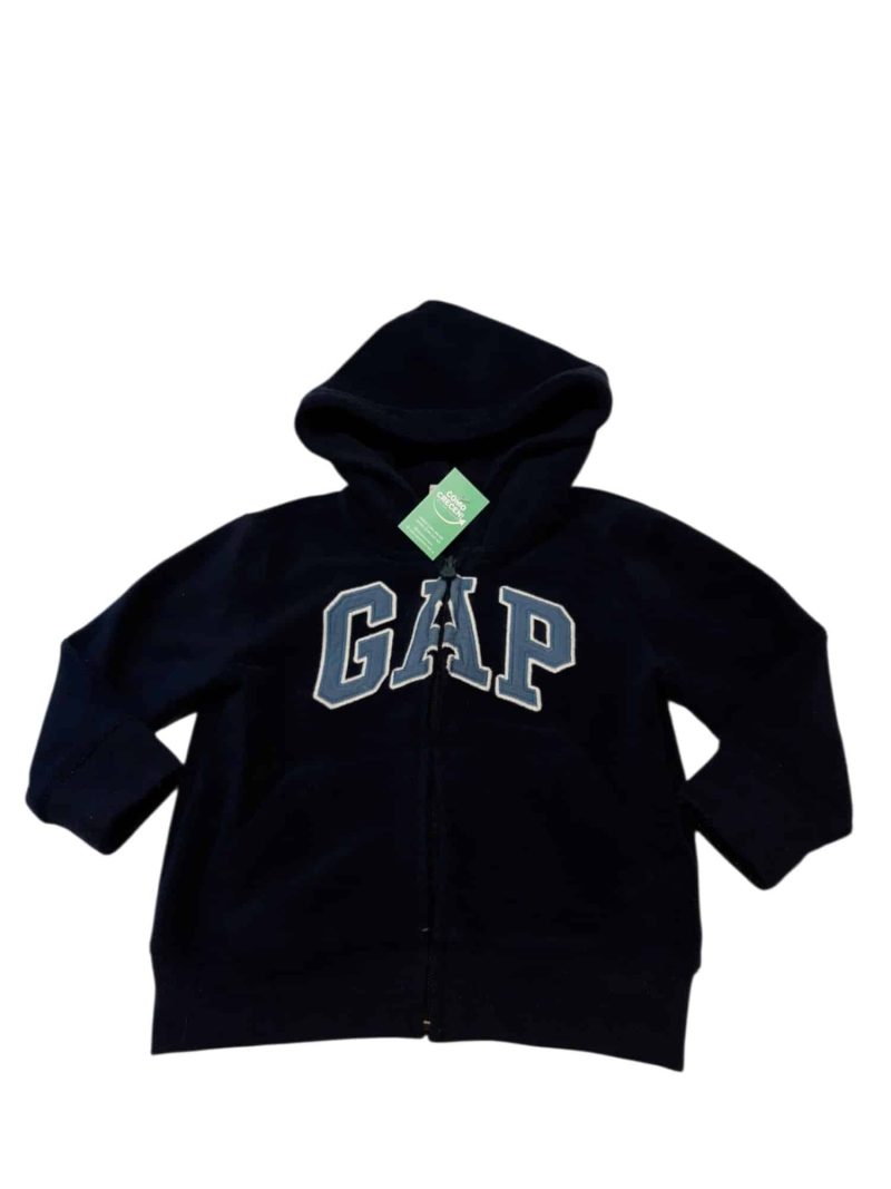 CAMPERA POLAR AZUL GAP CAPUCHA T2