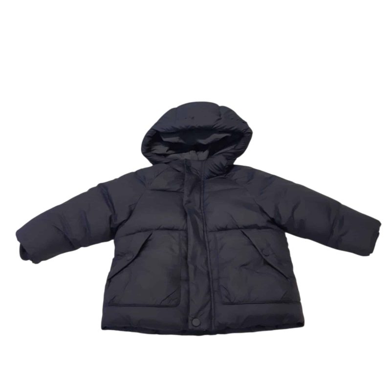 CAMPERA INFLADITA AZUL INT POLAR ZARA T12/18M ENGANCHES