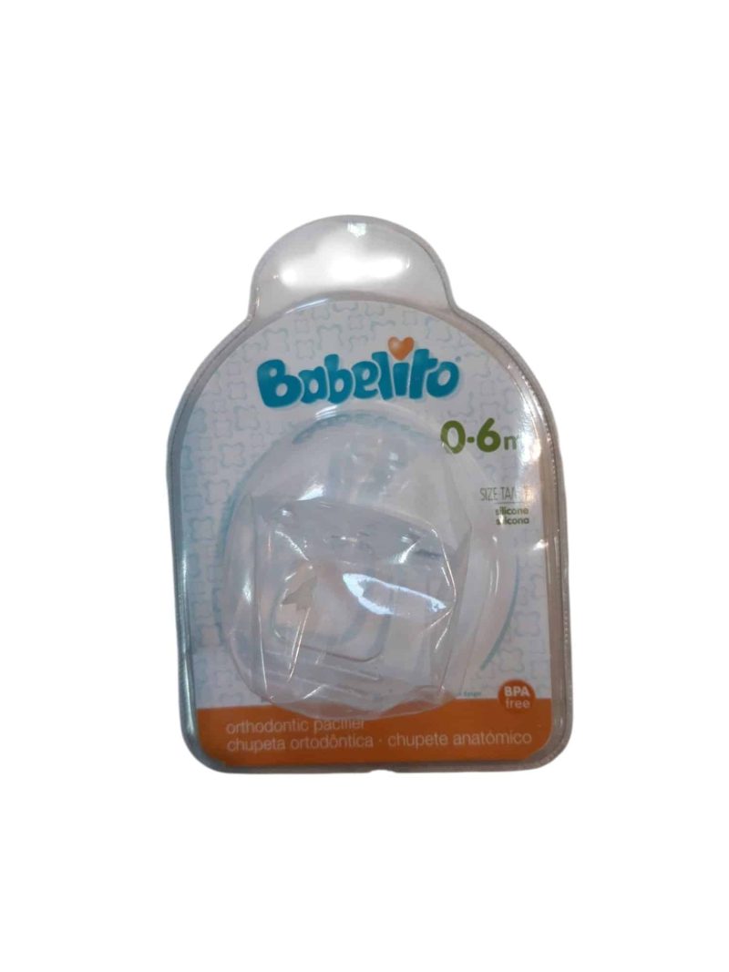 CHUPETE TRANSPARENTE BABELITO