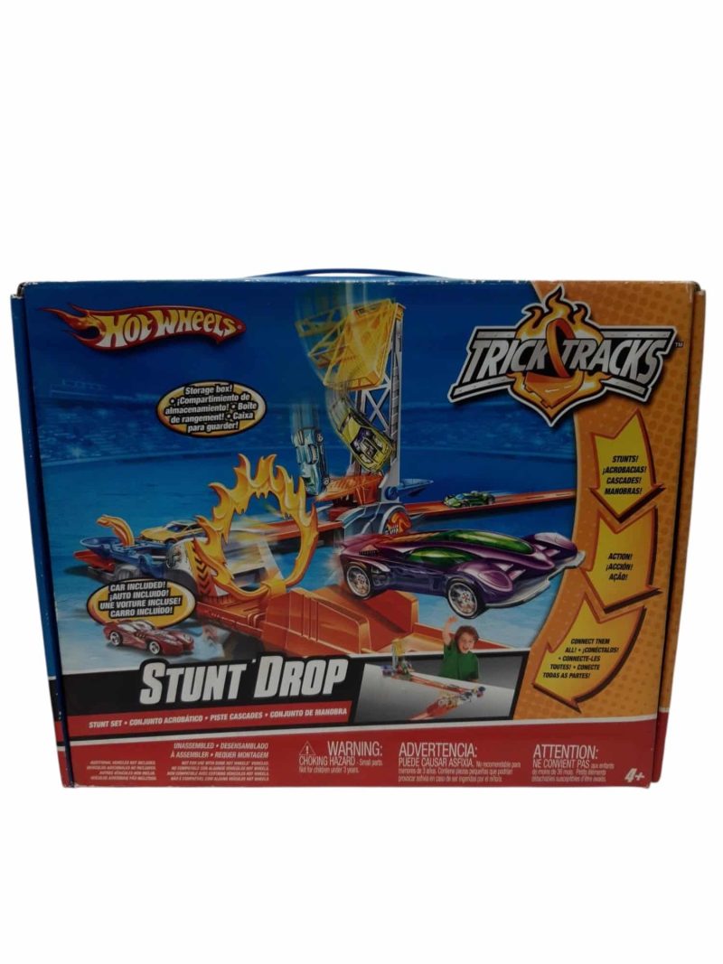 PISTA HOTWHEELS TRICK TRACKS STUNT DROP EN CAJA