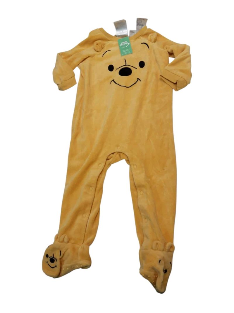 PIJAMA PIEL DURAZNO AMARILLO WINNIE THE POOH H&M T9/12M